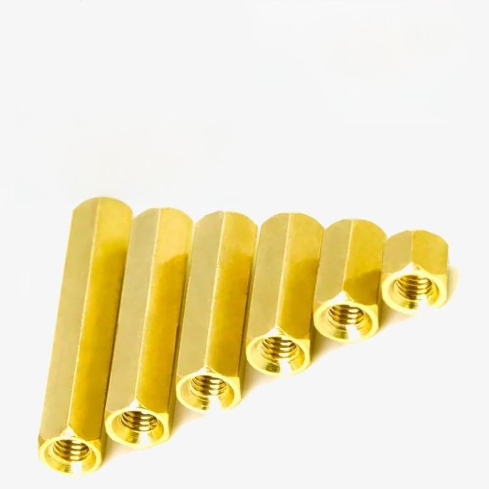 Amazon | 真鍮六角カップリングナット 3/8-16 UNC 3/8-24 UNF ねじ太銅