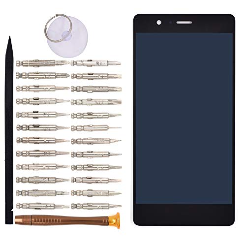 Image of LCD Screen Display with Digitizer Touch Panel Without Bezel Frame for Huawei P9 lite G9 Lite Honor 8 Smart VNS-L31 VNS-L21 VNS-L22 VNS-L23 VNS-L53(Black)