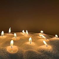 Wax Sand Customized Powder Candle Making Kit, Sandalwood Jasmine Scented 26Oz / 750g Refillable Beaded All Natural DIY Pearled Candle With 50ML Essential Oil 30PCS Wicks 2PCS Centering Devices Candle Wick