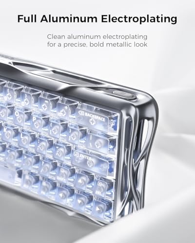 Image of GravaStar Mercury V60 Pro 60% HE Magnetic Gaming Keyboard, True 8kHz Polling Rate, 0.125ms Latency, Dynamic Rapid Trigger, 0.005mm Adjustable Actuation, Full Aluminum Frame