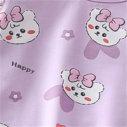 Boys Girls Cute 𝐏ajamas Set 2 Piece Short Sleeve 𝗦leepwear Elastic Waist Pants Set Soft Comfort 𝐏ajamas Outfit3