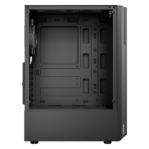Image of Antec AX22 Elite Mid-Tower Case - Black | Supports ATX, M-ATX, ITX | 3 x 120mm Fixed RGB Fans & 1 x 120mm RGB Rear Fan | Tempered Glass | Support 240mm Radiator | Max GPU Length 295mm