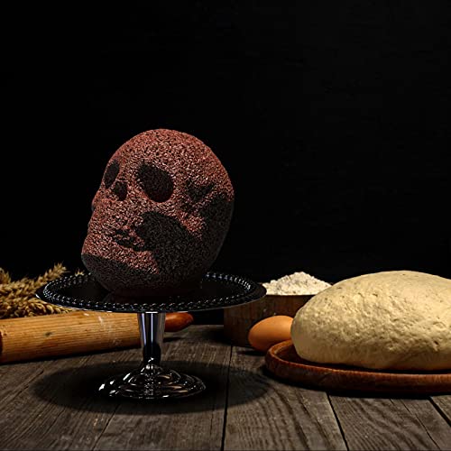 Grospe Large Skull Cake Mould Silicone Head Skeleton Baking Cake Pan for Halloween 3D Baking Mould Tin Cake Pan - Image 7