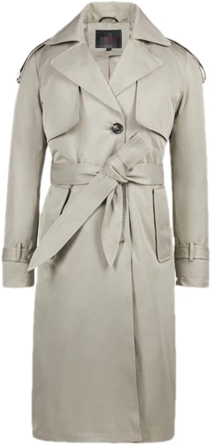 Women's Autumn Trench Coat Single-Breasted Loose All-Match Hooded Women's Clothing