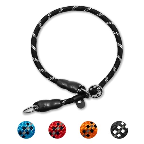 Mystercome Reflective Slip Collar, Dog Choker, Nylon