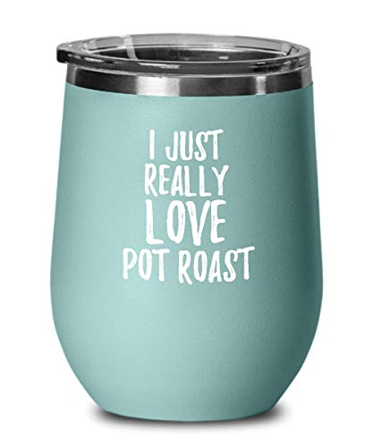 Pot Roast Wine Glass & Tumbler Lid - Food Lover Gift