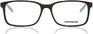MONTBLANC MB0152O Optical Frame Man Acetate Brille, Herren, mehrfarbig, Einheitsgröße