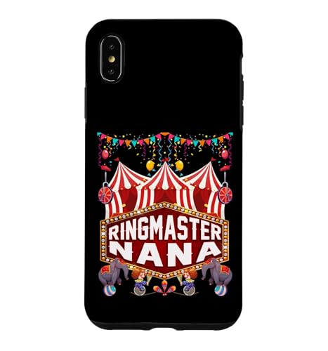Ringmaster Nana �V���c �T�[�J�X �J�[�j�o�� �a�����p�[�e�B�[ �X�}�z�P�[�X iPhone XS Max �p