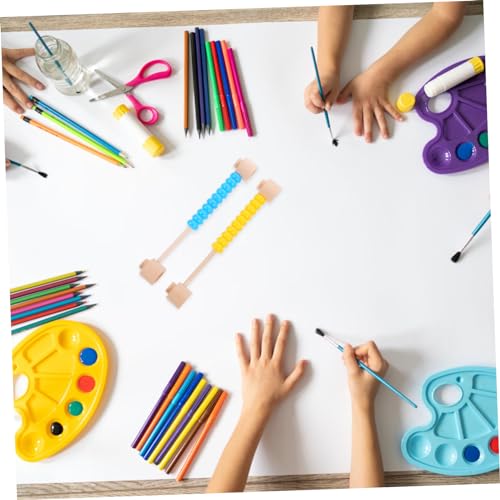 ERINGOGO 2 Peças Placa Ocupada Ábaco Brinquedo Educacional Ábaco Matemática Ferramenta Inclinada Ába