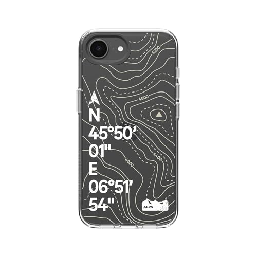 Coque iPhone 17e transparente antichoc personnalisable avec protection objectifs noir
