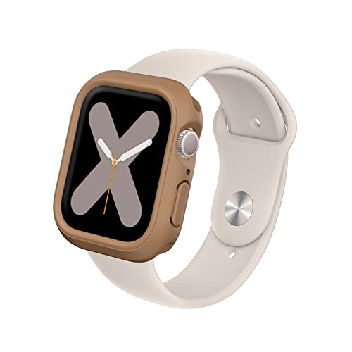 RHINOSHIELD Bumper Case Compatible with Apple Watch Series 9/8 / 7 (45mm), Antique Bronze, Series 9 / 8 / 7 (45mm)