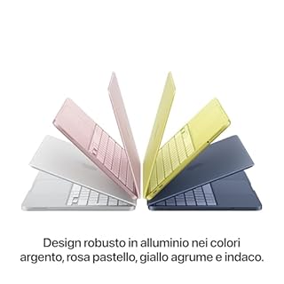 Apple MacBook Neo 13'' con chip A18 Pro: progettato per l’AI e Apple Intelligence, display Liquid Retina, 256GB di archiviazione SSD, videocamera FaceTime HD a 1080p – Indaco