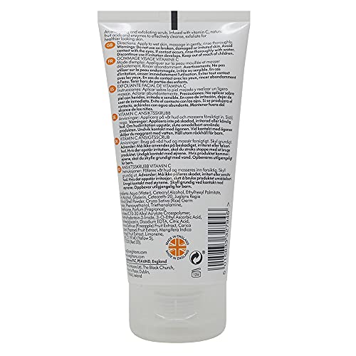 Creightons Vitamin C Superfruits Glow Enzyme Scrub (150 ml) - An Energising and Exfoliating Scrub with Vitamin C, Natural Fruit Acids and Enzymes for Clearer, Radiant Skin