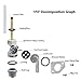 1PZ PC1-H01 Premium Fuel Petcock Assembly Replacement for Honda ATC185 ATC185S ATC200X ATC200S ATC200M 16950-149-025