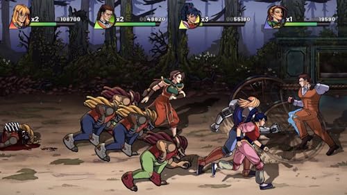 Night Slashers Remake Switch jeu horreur arcade beat them up - 2