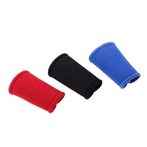 Baoblaze 3 Stuks Vingerbandages, Vingerband, Sport, Vingerbandage, Vingerbescherming, Vingerbescherming voor Sport