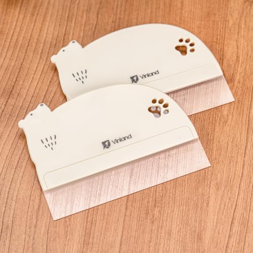 2 Pcs Cake Smoother Scraper, Cake Decorating Supplies Acrylic Cake Scraper Cake Decorating Supplies Food-Grade Transparent Flexible PE Plastic Cake Scraper‌ - Designed for Bread and Cake Decoration