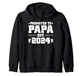 Photo Gallery promoted to papa est 2024 future papa - funny new papa 2024 felpa con cappuccio Photo Gallery promoted to papa est 2024 future papa - funny new papa 2024 felpa con cappuccio