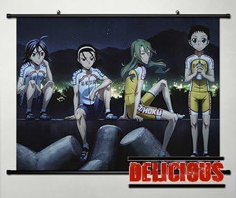 Home Decoration Anime Yowamushi Pedal High School Bike Sporting Racing POSTER WALL Scroll Cosplay 23.6 x 17.7 inches -011