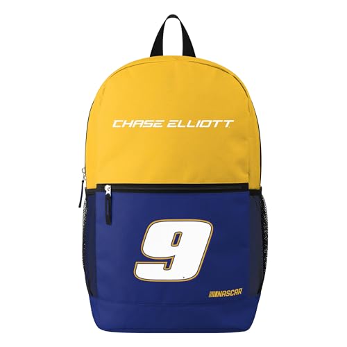 FOCO NASCAR Chase Elliott Big Logo Colorblock Backpack