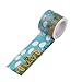 Produktbild Lumanuby 1 Rolle Gemalt Stil Washi Tape von Katze Blume Feld Stadt Bild Papier Dekoband für Scrapbook Kalender oder Tagebuch Geschenk für Kinder oder Studenten Size 3 * 500 cm (G)
