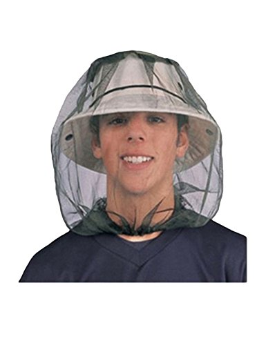Letuwj Mesh of Hat Fishing Outdoor Protection Insect One Size(84 * 46) Green
