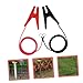 VINTORKY 2Pcs Solar Fence Charger Jump Connector Cable Copper Clamps Electric Fence Jump Lead for Farm Fencing System Color Heavy Duty Accessories