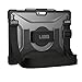 URBAN ARMOR GEAR UAG Designed for Microsoft Surface Pro X Case [13-inch screen] with Hand Strap & Shoulder Strap Plasma Feather-Light Rugged Ice Military Drop Tested Protective Cover