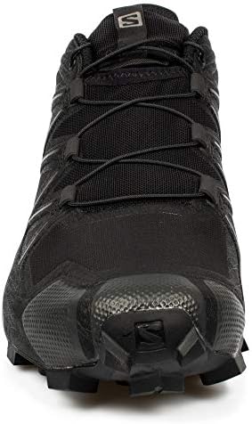 Salomon Speedcross 5 Trail Running Shoes for Men, Black/Black/Phantom, 14 | Image 2