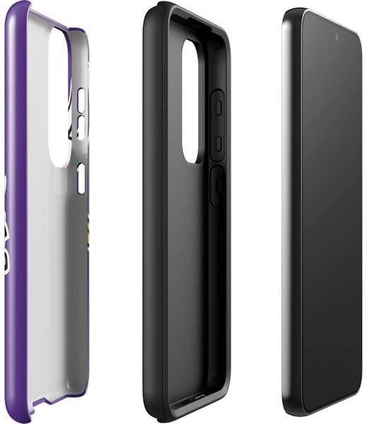 Skinit Pro Phone Case Compatible with Galaxy S23 Plus - Officially Licensed NFL Minnesota Vikings Large Logo Design