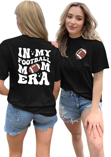 Baseball Mom Shirts Women in My Era T Shirt Funny Graphic Tees Mama Tops2