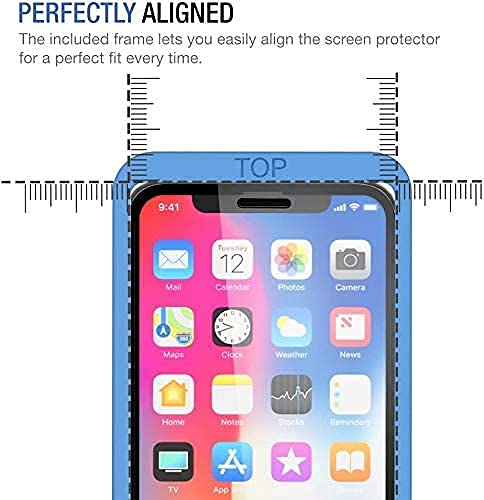 Image of DD SON Tempered Glass Screen Protector Compatible for Iphone X /XS /11 pro (11D) with Edge to Edge Coverage and Easy Installation kit