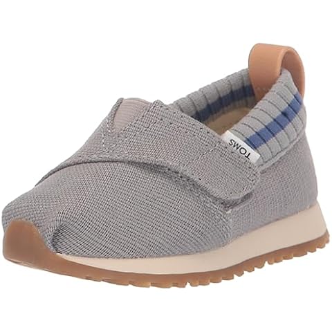 TOMS Boy's Alpargata Resident Sneaker in Shadow Heritage Canvas Cover