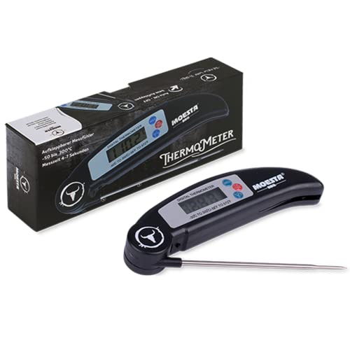 MOESTA-BBQ 10312 Thermometer No.1 Einstichthermometer Digitales Grill-Thermometer, Bratenthermometer, Steakthermometer