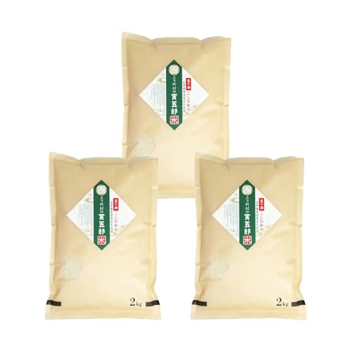 岩戸精米 [3か月定期便][令和7年産]三ヶ所米の寅五郎米コシヒカリ 6kg(2kg×1個 全3回)