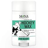 MONA Brands Elite Hockey Stick Wax for Ace Hockey Players | Premium Blade Protection | Improved Puck Control | Prevents Ice Buildup and Soggy Blade Tape (Pine Delight, 1-Pack)