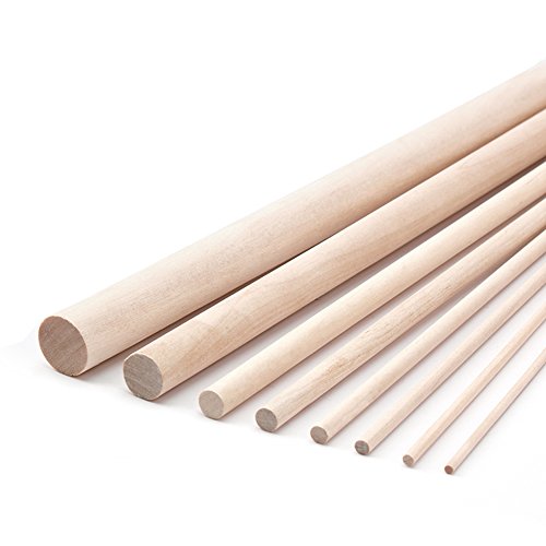 Zerodis 10pcs 30cm Lungo Bastoncini di Fai da Te