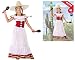 Atosa-60085 Atosa-60085-Disfraz Mejicana-Infantil Niña, Color blanco, 3 a 4 años (60085