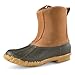 Guide Gear Men’s Side Zip Insulated Leather Duck Boots, Winter Boots for Men, Waterproof Rain Shoes, 400 Gram Tan 11D (Medium)