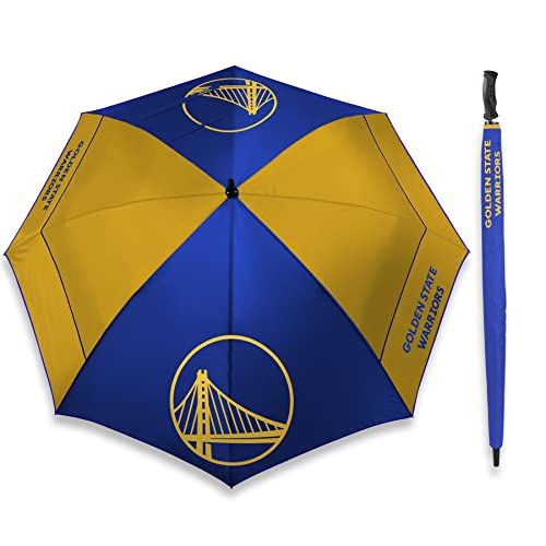 Team Effort Nba Golden State Warriors 62" Windsheer Lite Umbrella62 Windsheer Lite Golf Umbrella, Multi, Na #TOP7