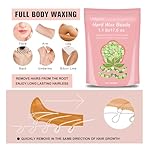 Hard Wax Beads - 1.1lb/17.6oz Wax beads for Hair Removal on Sensitive Skin, At-Home Waxing Refill for Brazilian Bikini Line,Body,Facial - Image 2