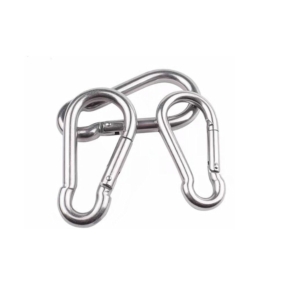 Clip Liaison Extérieur Mousquetons En Acier OULVLIFE - Lot De 5