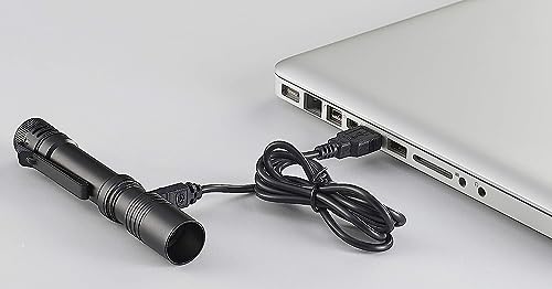 Streamlight 66320 Macrostream Usb 500-Lumen Rechargeable Compact Flashlight With Wrist Lanyard, Hat Clip And Usb Cord thumb #9