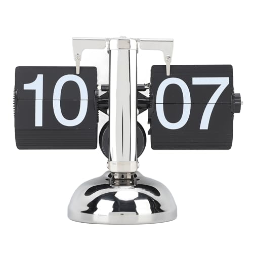 Reloj de tapa retro abatible de 24 horas para decorar la oficina 2