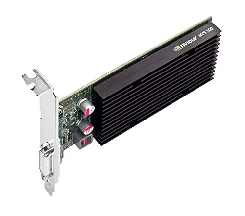 Nvidia Nvs 300 By Pny 512Mb Gddr3 Pci Express Gen 2 X16 Dms-59 To Dual Dvi-I Sl Or Vga Profesional Business Graphics Board, Vcnvx300X16-Pb (Renewed) #TOP4