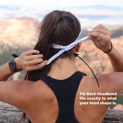 TreadBands All Terrain Tieback Non Slip Headband - Solid Colors - Image 3