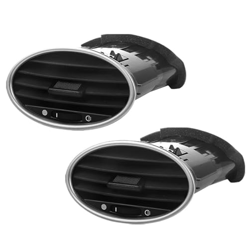 Para Ford Para Focus MK2 2005-2013 Rejilla De Ventilación Salida Aire Acondicionado Central Tablero Delantero 4M51A014L21AD Rejilla Salida Aire Panel Instrumentos(2pcs)