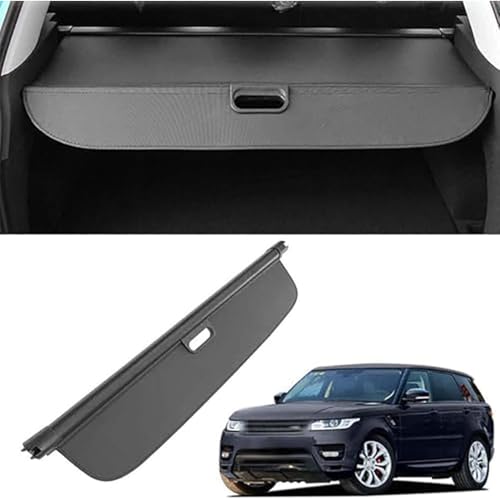 WYMZF Car Retractable Trunk Cargo Shelf Covers, for Land Rover Range Rover Sport 2014-2018 Interior Security Decoratio Rganizer Boot Shield, Auto Accessories