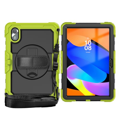Housse robuste Lenovo Tab K11 LTE finition hybride bicolore avec sangle