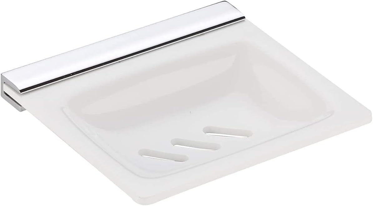 TETRIX Acrylic Single Soap Holder for Bathroom, Soap Stand, Soap Dish, Bathroom Accessories (1 Piece)